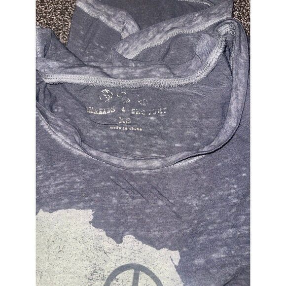 Threads 4 Thought peace burnout t shirt XS - Picture 4 of 4